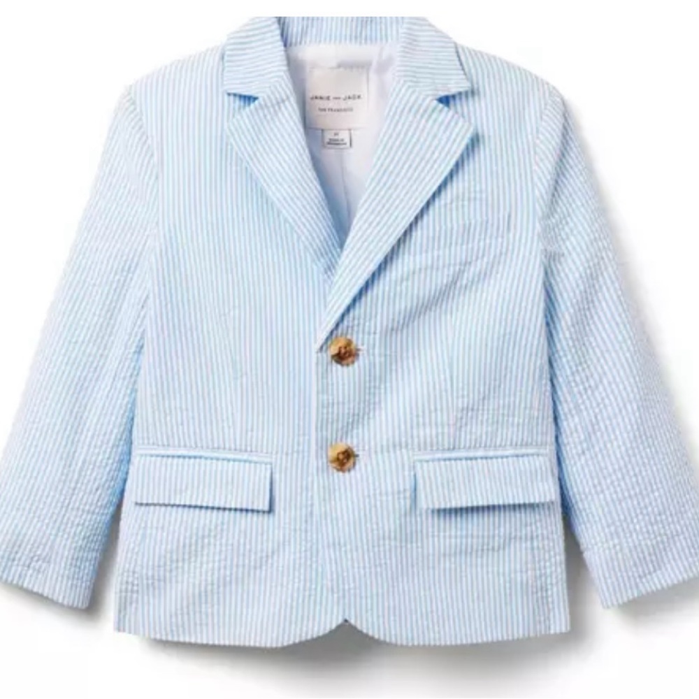 Janie & Jack Seersucker Suit